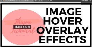 Image hover effect CSS3 in Hindi 2017 | Image hover overlay in css in Hindi