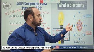 ASF Corporal Past Paper 2022 || ASF ASI Past Papers Solved PPSC FPSC PMS for GK McQs Preparation