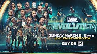 AEW Revolution 2022 Official Full Match Card HD