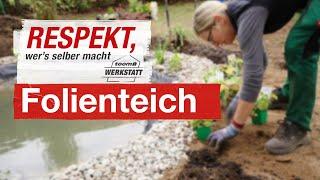 Folienteich anlegen | toom Werkstatt