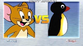 M.U.G.E.N BATTLES | Jerry vs Pingu | Tom and Jerry vs Pingu