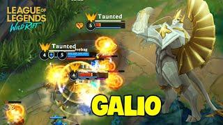 Wild Rift GALIO Montage - Best GALIO Plays | LoL Wild Rift Montage