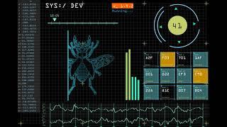 Fake sci-fi UI - Touchdesigner