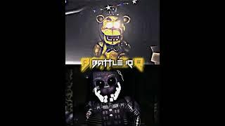 Golden Freddy vs. Shadow Freddy #shorts #edit #fnaf