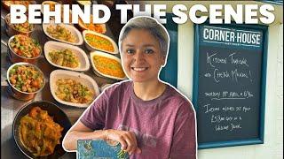 Kitchen takeover at the Corner House - Behind the scenes of an Indian feast!