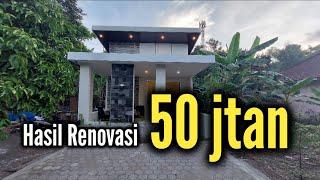 RENOV RUMAH 50 JUTAAN ⁉️ BUDGET EKONOMIS HASIL SEMPURNA ‼️