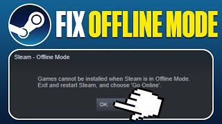 How To Fix Steam Is Currently In Offline Mode (2024)