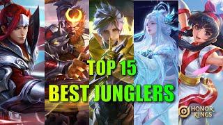 TOP 15 BEST JUNGLERS & ASSASSINS 2025! | Honor of Kings