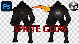 How to Make Part of a Sprite Glow - Unity Tutorial URP 2D