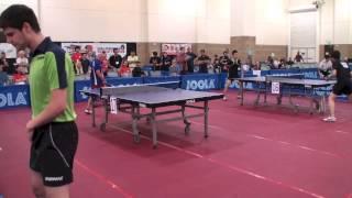 Dimitrij Ovtcharov vs John Thach Tran  Open Singles RR Group 1