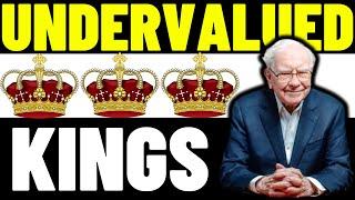 BUY These 4 Undervalued Dividend Kings For Long Term Growth!