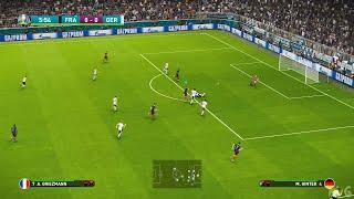 eFootball PES 2021 - France vs Germany - UEFA EURO 2020 Gameplay (PS5 UHD) [4K60FPS]