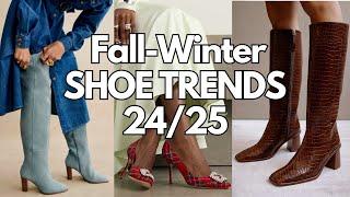 Top 10 Fall Winter SHOE Trends 24/25 !