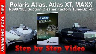 Polaris Atlas XT, MAXX R0997900 Suction Cleaner Factory Tune-Up Kit Installation Video