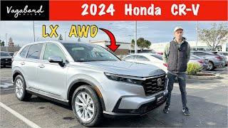 2024 Honda CR-V LX AWD review, walk around