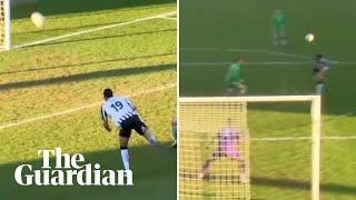 Puskas contender Elisha Sam scores stunning back-heel volley for Notts County