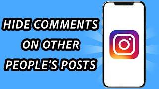 How to hide your comments on other people's posts on Instagram, is it possible?