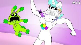 CRAFTY CORN but she TITAN !?!? (poppy playtime, smiling critters cartoon animation)