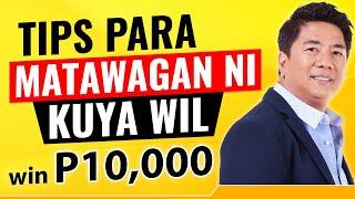 PAANO SUMALI SA TUTOK TO WIN PARA MATAWAGAN NI KUYA WIL | WOWOWIN | HOW TO 101 - OFFICIAL