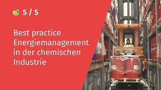 Best practice Energiemanagement in der chemischen Industrie