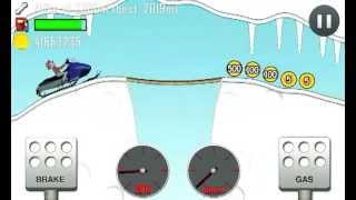 Hill Climb Racing \ Arctic Cave \ 2019 meters on Snowmobile