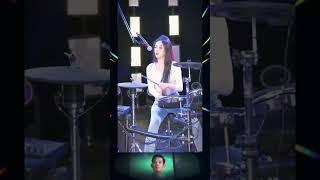 Cute-girl #viralshorts #shorts #drumgirl #drums #drumcover  #music #cover #dance #beautiful #dj#song