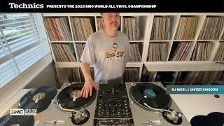 DJ MIKE-L (UK): 2nd Place: 2023 Technics DMC ALL VINYL Finals