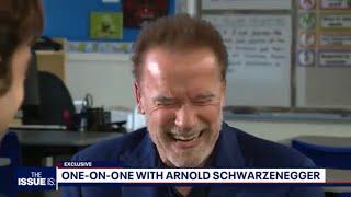 Arnold Schwarzenegger Opens Up ("The Issue Is: with Elex Michaelson)