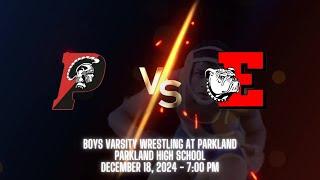 Boys Varsity Wrestling: Easton Area High School vs Parkland High School