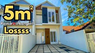 Apa Menariknya? Rumah 5 Meter Minimalis 2 Lantai Sederhana Tapi Lebar! Kamar Tidurnya Luas Banget