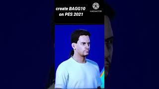 Baggio face PES 2021 juventus, milan, inter, italia soccer legend