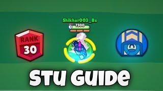 How To Push Stu To Rank 30 | Stu Guide Brawl Stars