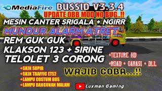 BUSSID V3.3.4 OBB MOD SOUND CANTER SRIGALA SUPPORT MOD + TEXTURE  HD DLL || Bus Simulator Indonesia