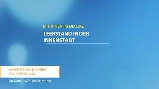 Bürgermeisterwahl 2015 in Beckum | Karl-Uwe Strothmann | Innenstadt Beckum