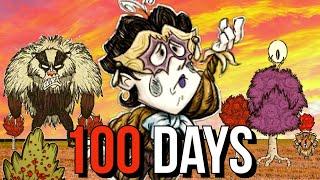 Can I Survive 100 DAYS Of EXTREME AUTUMN? - Don't Starve Together