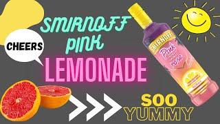 Smirnoff Pink lemonade Cocktail