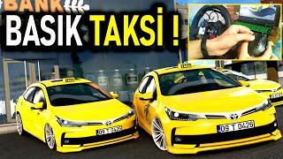 MODİFİYELİ BASIK TAKSİ • BAYRAM ÇEKİLİŞİ ! ETS 2 TOYOTA COROLLA LOGİTECH G29