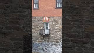 A regular balcony, right? wait till you see this... Sherbrooke Quebec Canada