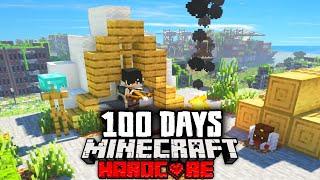 I Survived 100 Days in DayZ in Hardcore Minecraft
