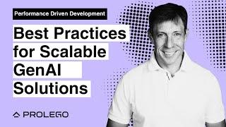 Ep. 39 Best Practices for Scalable GenAI Solutions