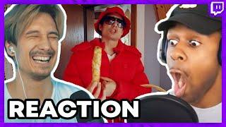 Reaction auf US Reaction auf Märchen in Asozial (Er ist schockiert) I Julien Bam Twitch Highlight