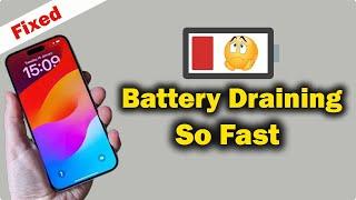 iOS 18.1 Battery Drain Problem & Fixes | Battery Saving Tips & Tricks | Apple info