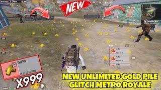 Metro Royale New Unlimited Gold Pile Bug New Chapter  / PUBG METRO ROYALE CHAPTER 13