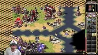 ⏳ Long and entertaining video playing Red Alert 2 online multiplayer with 4 players all against all