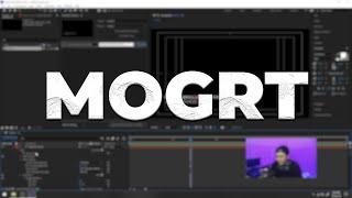 How to Create and Edit a MOGRT in After Effects Basic