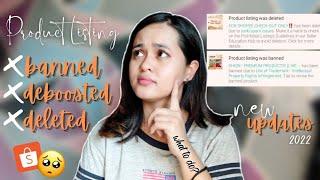 What to do?(BANNED, DEBOOSTED & SHOPEE DELETED ITEMS/ Under Review) - Product Listing | Zai