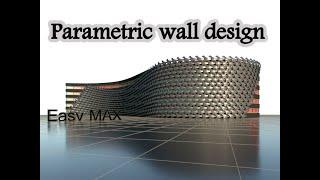 Create parametric mesh surface in 3d max