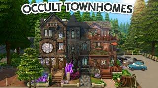 Occult Townhomes   // The Sims 4 Speed Build