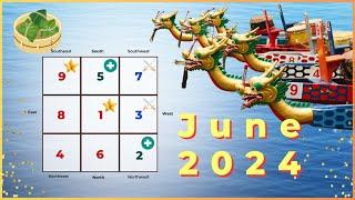 June 2024 Monthly Flying Star Feng Shui Analysis