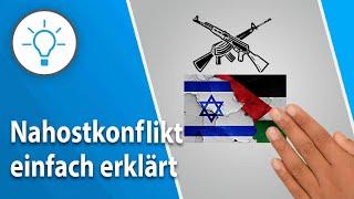 Nahostkonflikt einfach erklärt (explain it simple - Erklärvideo)